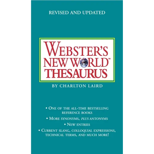 Webster's New World Thesaurus: Third Edition
