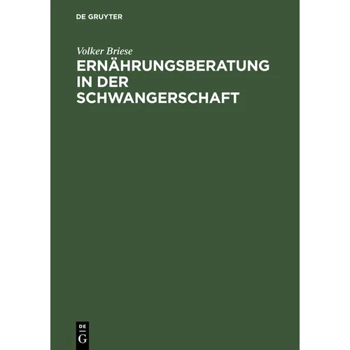 Ernährungsberatung in Der Schwangerschaft