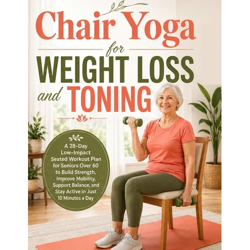 Chair Yoga for Weight Loss and Toning: A 28-Day Low-Impact Seated Workout Plan for Seniors Over 60 to Build Strength, Improve Mobility, Support Balanc