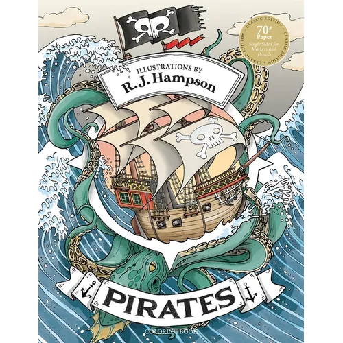 Pirates Coloring Book