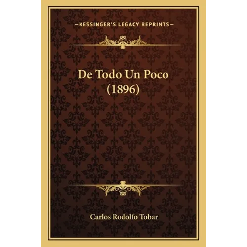 De Todo Un Poco (1896)