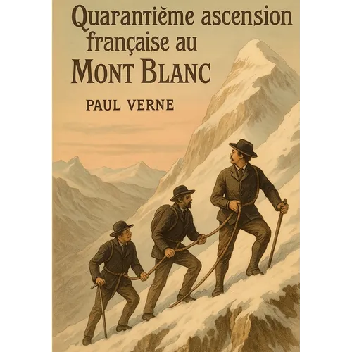 Quarantième ascension française au Mont Blanc: Récit d'aventure et d'ascension au Mont Blanc entre alpinisme et expédition historique