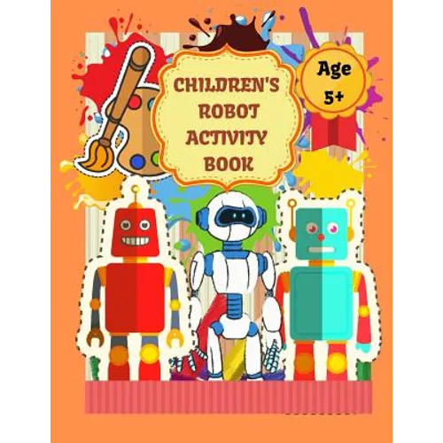 Children's Robot Activity Book