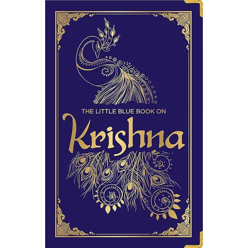 The Little Blue Book on Krishna: (Deluxe Silk Hardbound)