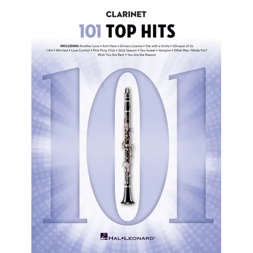 101 Top Hits for Clarinet