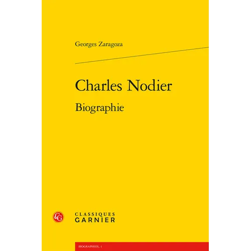Charles Nodier: Biographie