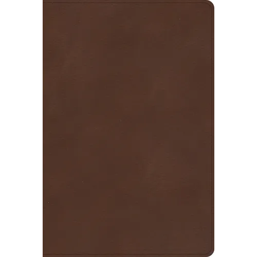 CSB Rainbow Study Bible, Brown Leathertouch, Indexed
