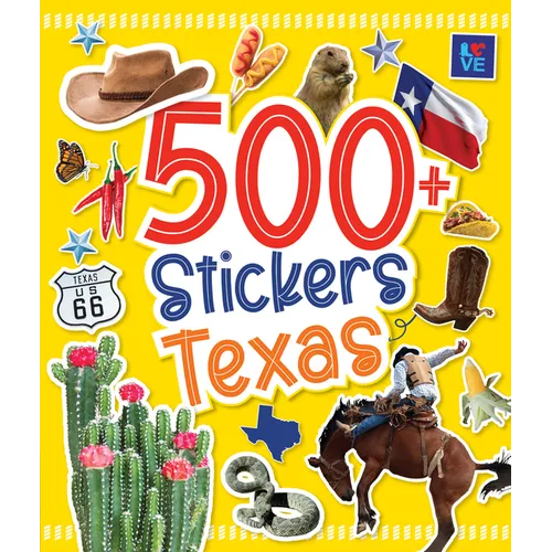 500 Stickers: Texas
