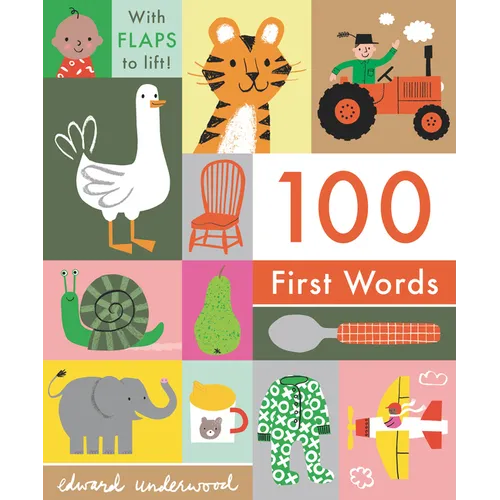 100 First Words: With Flaps to Lift