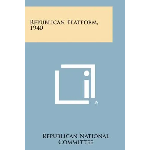 Republican Platform, 1940