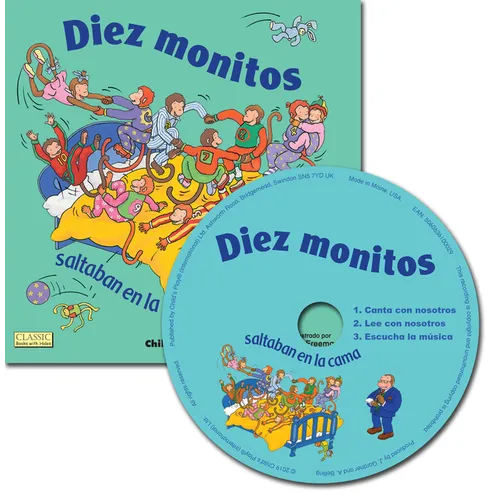 Diez Monitos Saltaban En La Cama