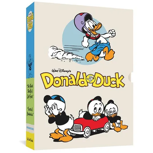 Walt Disney's Donald Duck Gift Box Set: The Ghost Sheriff of Last Gasp & the Secret of Hondorica: Vols. 15 & 17