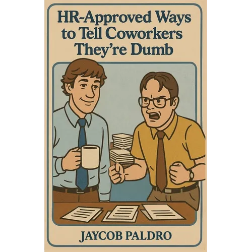 HR-Approved Ways to Tell Coworkers They're Dumb: The Hilarious Handbook to Office Sarcasm, Witty Jokes & Corporate Humor (Funny Gifts for Co-Workers)