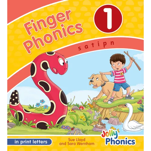 Finger Phonics Book 1: In Print Letters (American English Edition)