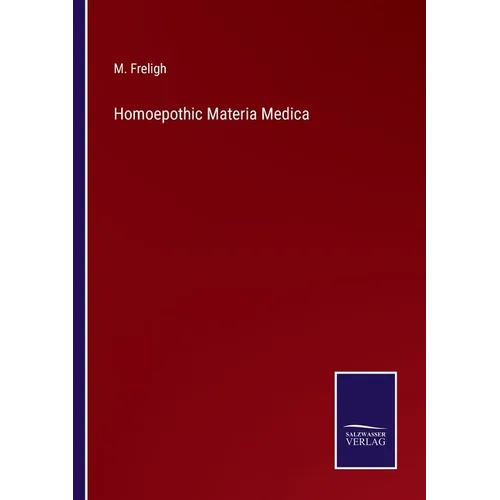Homoepothic Materia Medica