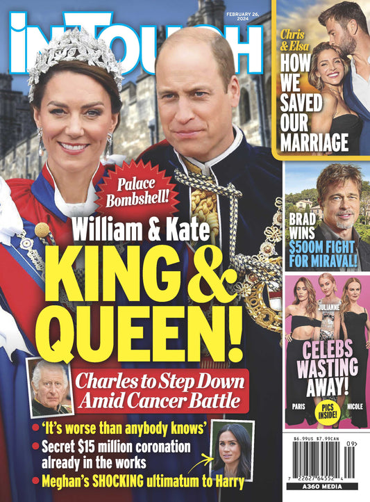 InTouch - 02.26.24 Prince William and Kate Middleton King and Queen