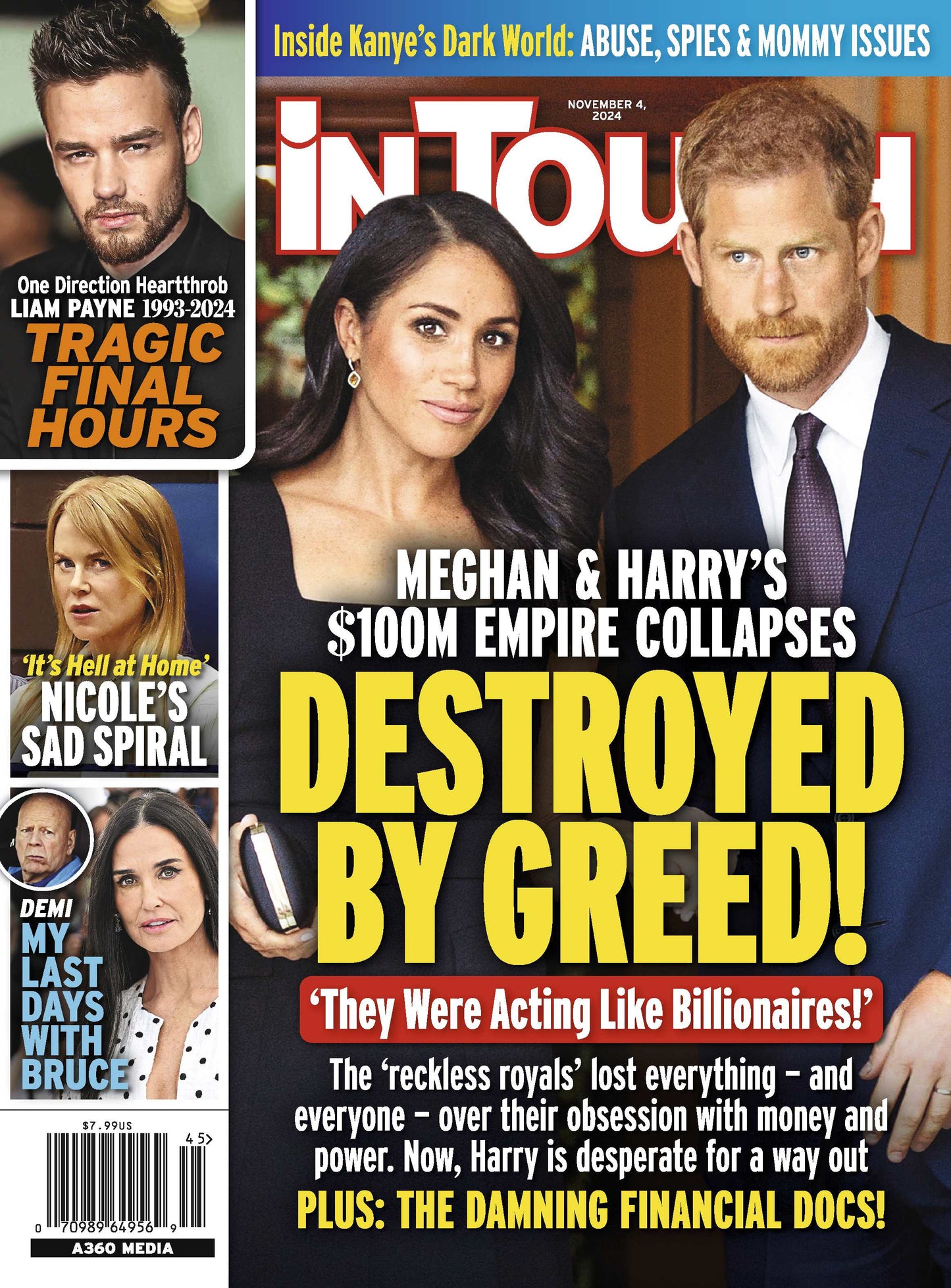 InTouch - 11.04.24 Meghan & Harry's $100M Empire Collapses, Destroyed By Greed!
