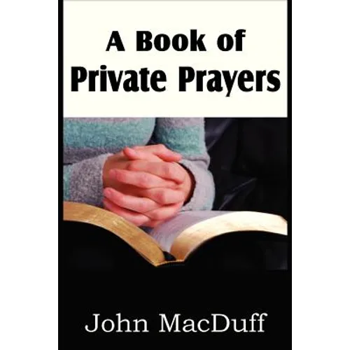 A Book of Private Prayers