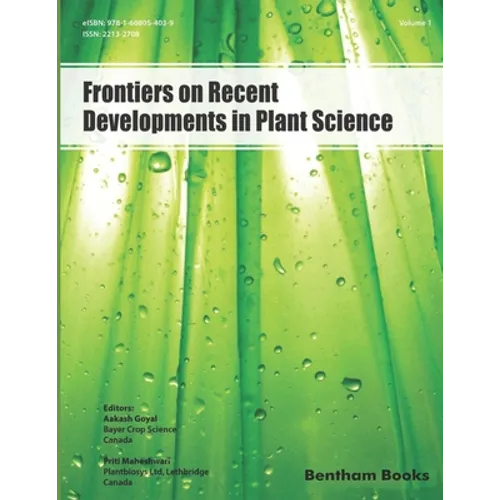Frontiers on Recent Developments in Plant Science: Volume 1