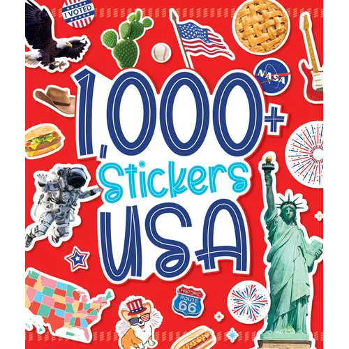 1,000 Stickers: USA