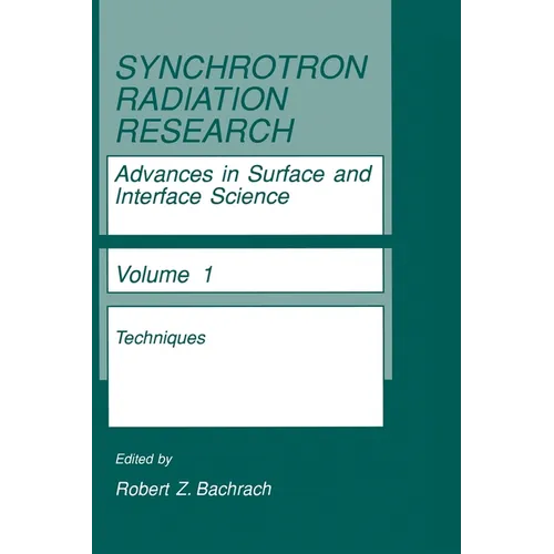 Synchrotron Radiation Research