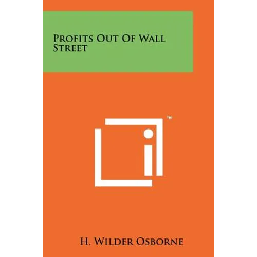 Profits Out Of Wall Street
