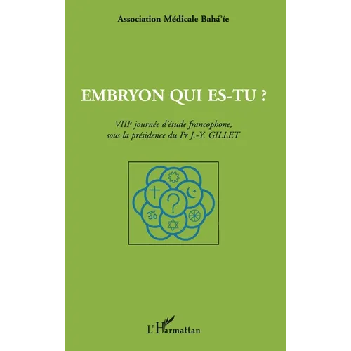 Embryon Qui Es-Tu ?: VIIIème journée d'étude francophone, sous la présidence du Pr J-Y GILLET