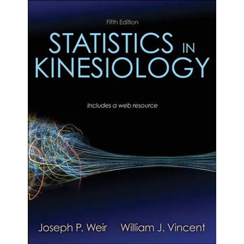 Statistics in Kinesiology