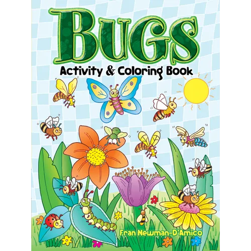 Bugs Activity and Coloring Book