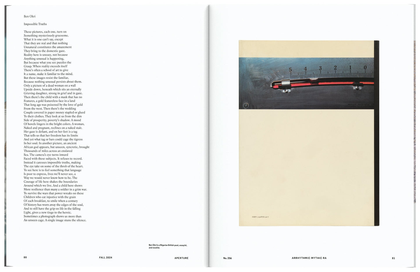 Aperture Magazine - Fall 2024: Arrhythmic Mythic Ra, Explore Family, Social History, & The Astrophysical From Guest Editor Deana Lawson, Work Of 30+ Photographers, Poetry, Essays, Short Stories & More