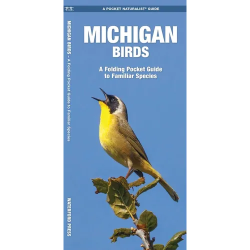 Michigan Birds: A Folding Pocket Guide to Familiar Species