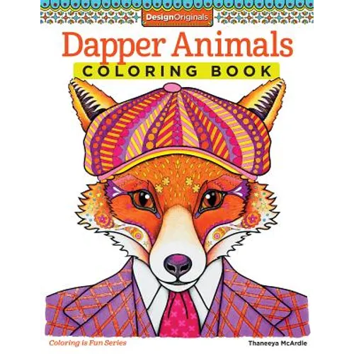 Dapper Animals Coloring Book