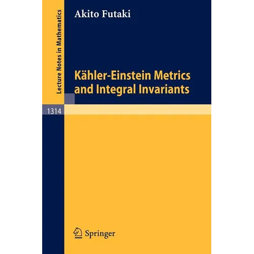 K臧ler-Einstein Metrics and Integral Invariants