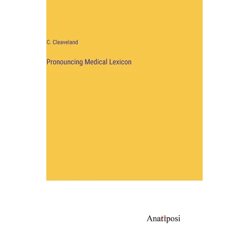 Pronouncing Medical Lexicon
