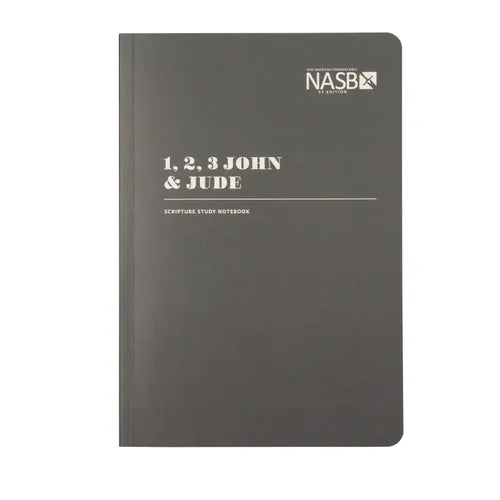 NASB Scripture Study Notebook: 1-3 John & Jude: NASB