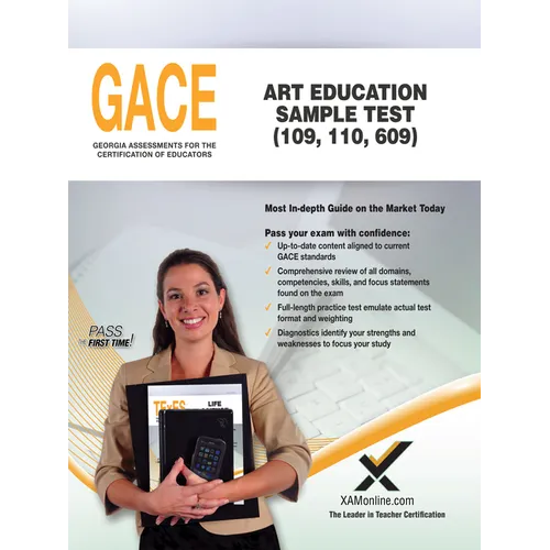 Gace Art Education Sample Test 109, 110, 609