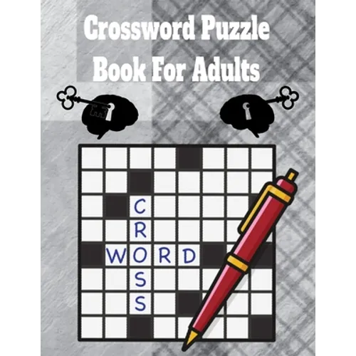 Crossword Puzzle Book For Adults