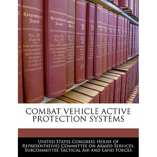 Combat Vehicle Active Protection Systems