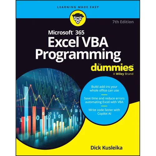 Microsoft 365 Excel VBA Programming for Dummies