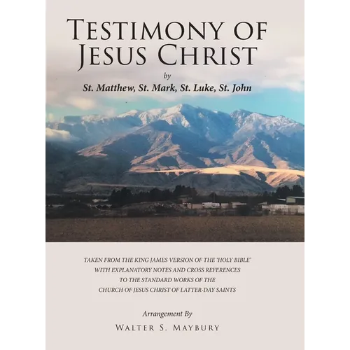Testimony of Jesus Christ