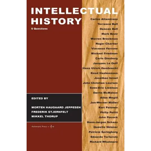 Intellectual History: 5 Questions