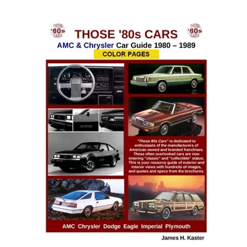 Those 80s Cars - AMC & Chrysler