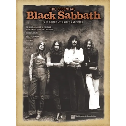 The Essential Black Sabbath: Easy Guitar with Riffs and Solos