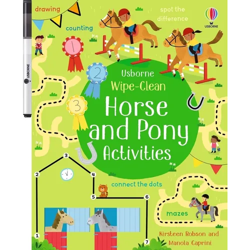 Wipe-Clean Horse and Pony Activities