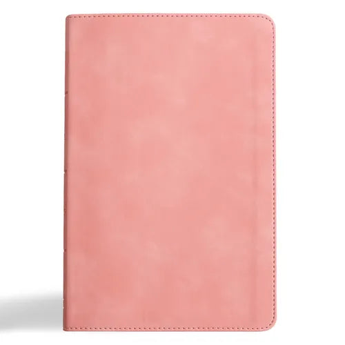 CSB Thinline Bible, Blush Pink Leathertouch
