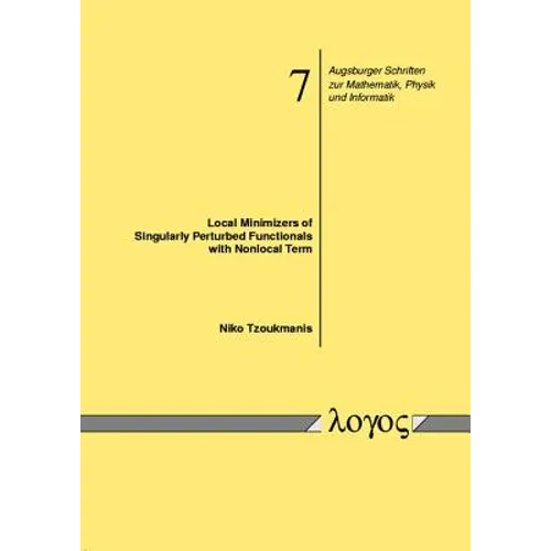Local Minimizers of Singularly Perturbed Functionals with Nonlocal Term