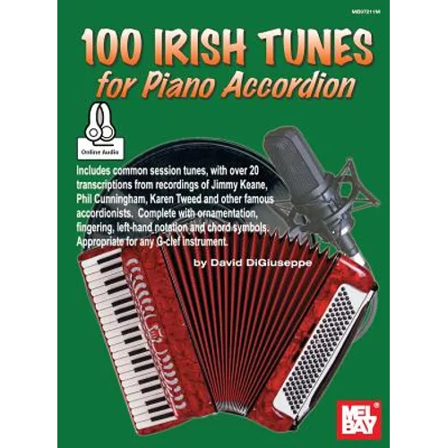 100 Irish Tunes for Piano Accordion