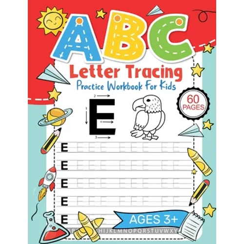 Letter Tracing Workbook: Practice Pen Control with Letters - Traceable Letters for Pre-K and Kindergarten for Ages 3-5