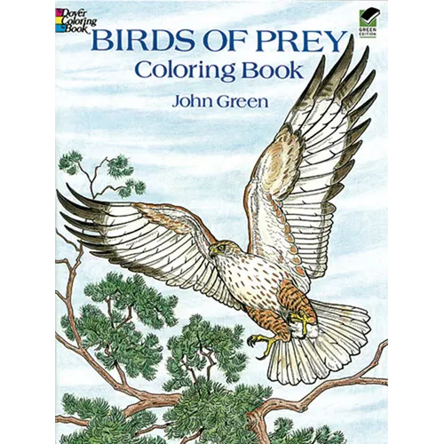 Birds of Prey Coloring Book