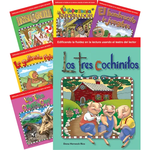 Children's Folk Tales and Fairy Tales 6-Book Spanish Set
